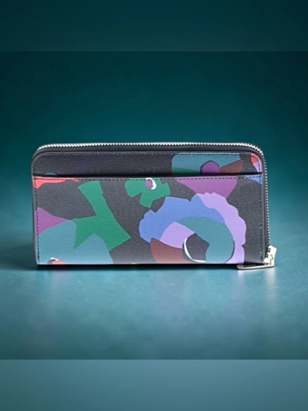 ♠️KATE SPADE♠️Spencer Floral Collage Zip-Around Continental Wallet/NWOT